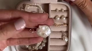 گوشواره مرواریدی میخی اصل