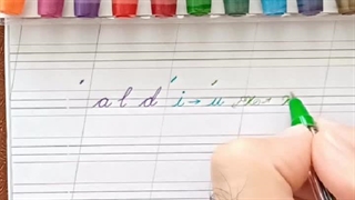 زودی خوش خط شو (لاتین) - جلسه 8