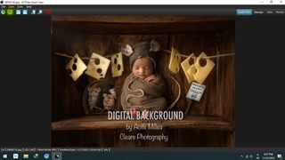 بکدراپ فانتزی نوزاد