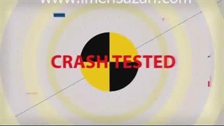 تست تصادف راه بند فادینی Talos M50 Fadini