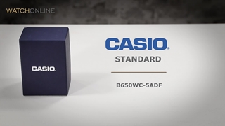 بررسی اجمالی ساعت مچی مردانه و زنانه کاسیو، زیر مجموعه Standard, کد B650WC-5ADF