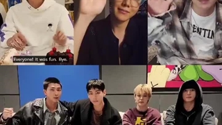 کلکسیون لایوای قبل سربازی‌مون هم تکمیل شد=)منتظر می‌مونیم تا همشون برگردن و دوباره خانواده‌ی هفت نفره‌ی‌قشنگمون کنار هم جمع بشن♡