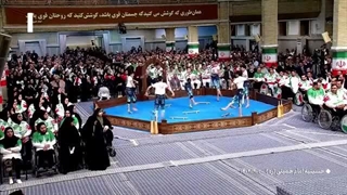 دیدار رهبر معظم انقلاب با ورزشکاران - چهار‌شنبه 1 آذر 1402
