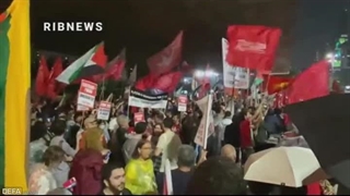 فیلم/ تظاهرات مردم برزیل در محکومیت جنایات رژیم صهیونیستی