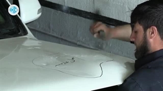 آموزش صافکاری خودرو -درس 5 -تعمیر کاپوت خودرو