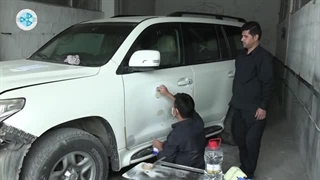 آموزش نقاشی خودرو -درس 4 - سمباده کشی