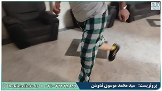 پروتز زیر زانو با سیستم ساکشن سوکت