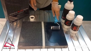 رنگ سنگ های مشکی را چگونه تقویت کنیم؟