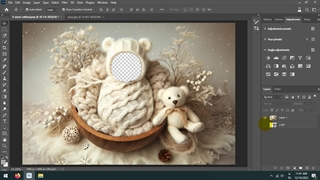 بک دراپ عکاسی نوزاد لایه باز