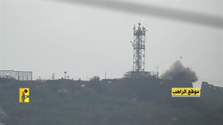 انهدام تجهیزات جاسوسی صهیونیست ها در منطقه رامیا توسط حزب الله لبنان - طوفان الاقصی