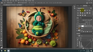 بک گراند عکاسی نوزاد