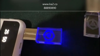 سفارش هدیه تبلیغاتی خاص با فلش مموری کریستالی با جعبه شکیل