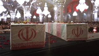 شهدای خوشنام دوران دفاع مقدس میهمان امام رئوف علیه السلام