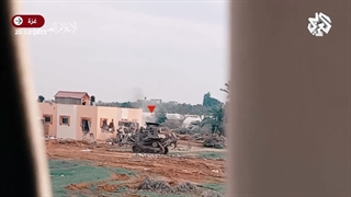 14020929: نبرد رزمندگان حماس با تانک های ارتش اشغالگر در حومه خان یونس