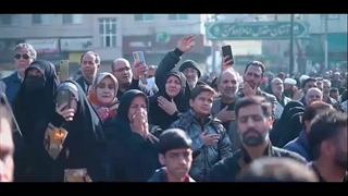 تشییع شهدای گمنام دفاع مقدس در ایام فاطمیه 1402 در شهر کرج