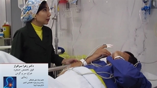 جراحی حساس حنجره در خواننده ی کرد زبان مشهور توسط دکتر زهرا سرافراز