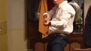 رقص بامزه سروش صحت در پشت‌صحنه