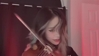 آهنگ paint the town red با ویالون