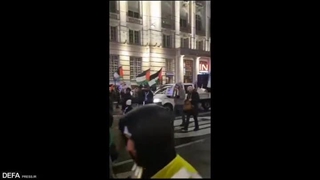 تظاهرات مردم اتریش در حمایت از مردم فلسطین