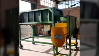 ماشین پرکن کمپوست در کیسه