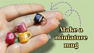 ساخت ماگ مینیاتوری با شمع