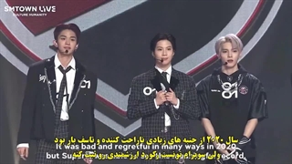 کات اجرای آهنگ _2021 _ 100 و Better Days _ از سوپر ام _ Super M _ و صحبت های آنها در _ SMTOWN Live 2021 Culture Humanity _ 720p