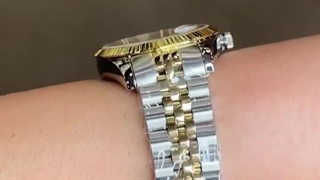 ساعت زنانه آلبرت ترایس AT20332-19HM صفحه طلایی