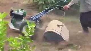 تراکتور دو چرخ موتور کاما اورجینال با هد روتیواتور مدل AYDIN820