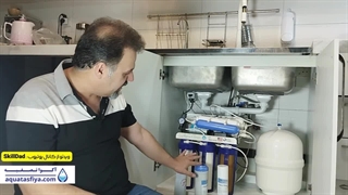 آموزش تعویض فیلتر دستگاه تصفیه آب