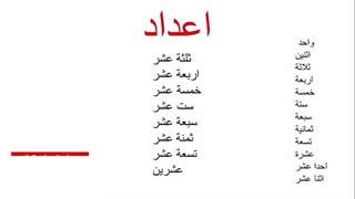 آموزش لغات زبان عربی عراقی ، خلیجی (خوزستانی) و مکالمه عربی از پایه تا پیشرفته