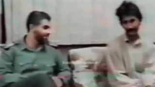 لحظاتی از جلسه سردار سلیمانی با عیدوک بامری