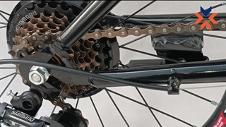 دوچرخه طرح المپیا سایز 20 مشکی زرد