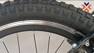 دوچرخه طرح ویوا سایز 20 مشکی قرمز