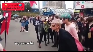 زنان سگ درغرب