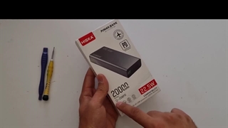 آنباکس پاوربانک Hiska مدل QI-109PD