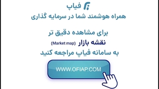 نقشه بازار سهام  Map Market  فیاپ