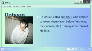 بیوگرافی اعضا TWS تواس پارت 1(درخواستی)