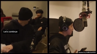 پشت صحنه ضبط آهنگ The Sound از STRAY KIDS♡♡ همراه زیرنویس فارسی آنلاین. کپ