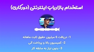 استخدام بازاریاب آنلاین (دورکاری)