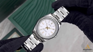 ساعت رولکس پرپچوال صفحه سفید Rolex Perpetual White 03