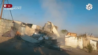 14021112: نبرد رزمندگان فلسطینی با تانک های دشمن اسرائیلی در خان یونس