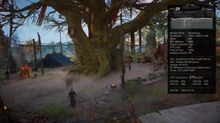 ای5 نسل 4 16 گیگ رم اس اس دی و هارد یکترا و گرافیک 8 تست بازی AC VALHALLA