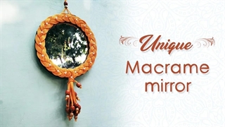 آموزش طراحی ساده و منحصر به فرد آینه دیواری