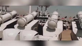 شلیک موشک نقطه‌ زن قدر ۲۰۰ از شناور تندروی سپاه پاسداران انقلاب اسلامی