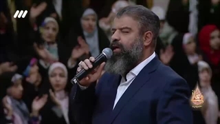 مولودی خوانی برای امام حسین(ع) توسط کربلایی مجید شعبانی در حسینیه معلی 1402