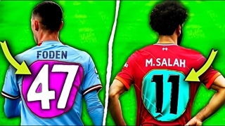 راز های شماره پیراهن های بازیکنان فوتبال