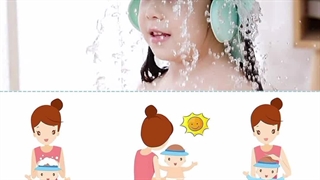 کلاه حمام کودک و نوزاد