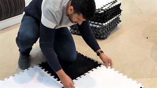 موکت تایل شطرنجی