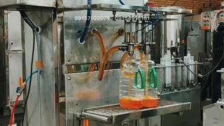 دستگاه پرکن خطی دو نازل روغن | ماشین ساز 09157100071