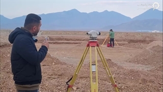 کنترل نیو با توتال استیشن